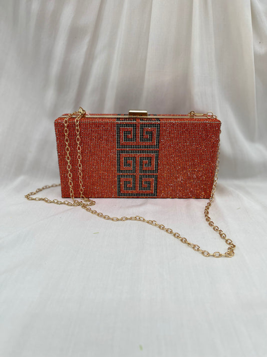 Pochette en cristaux scintillants - Raffinement et éclat